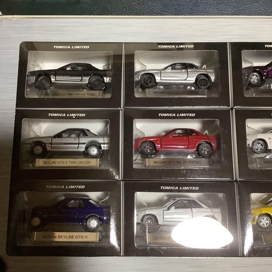 n*.様 トミカリミテッド NISSAN SKYLINE 12モデルセット 廃盤