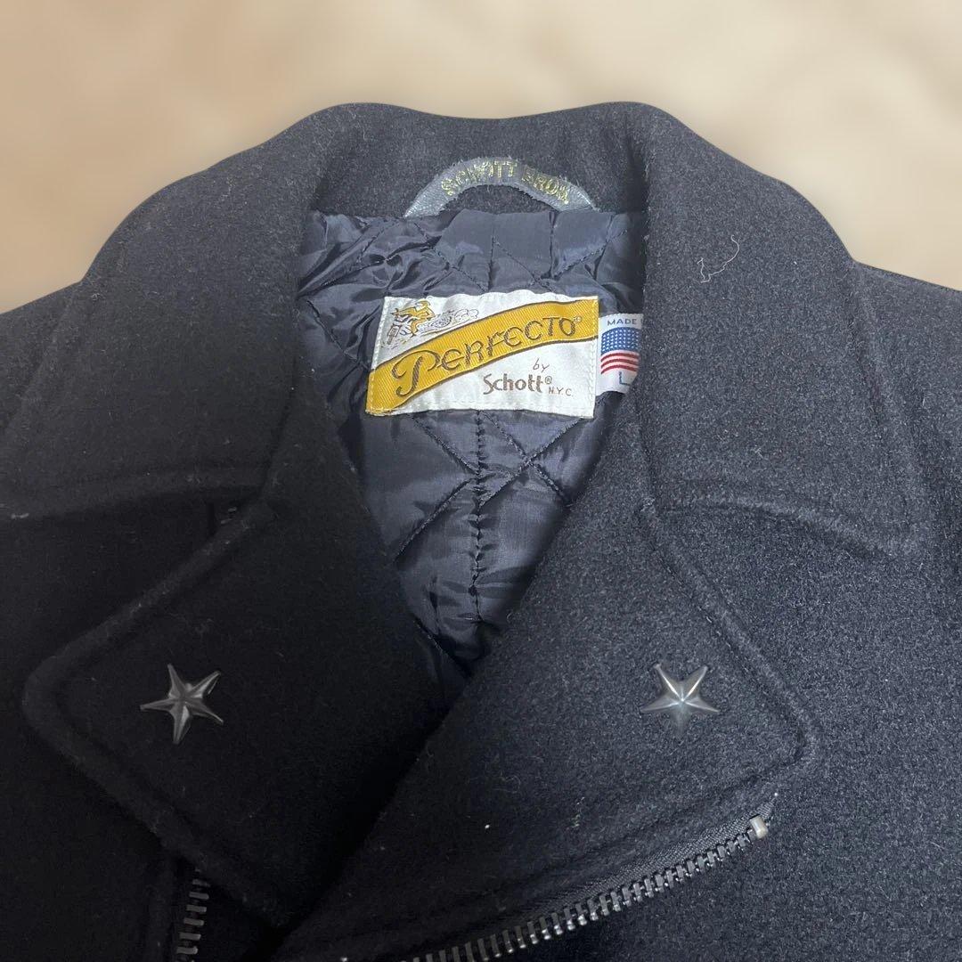 SCHOTT ピーコート　サイズL ショット