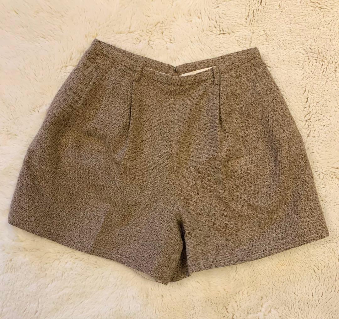 ETRE TOKYO ツイードショートパンツ M ベージュ