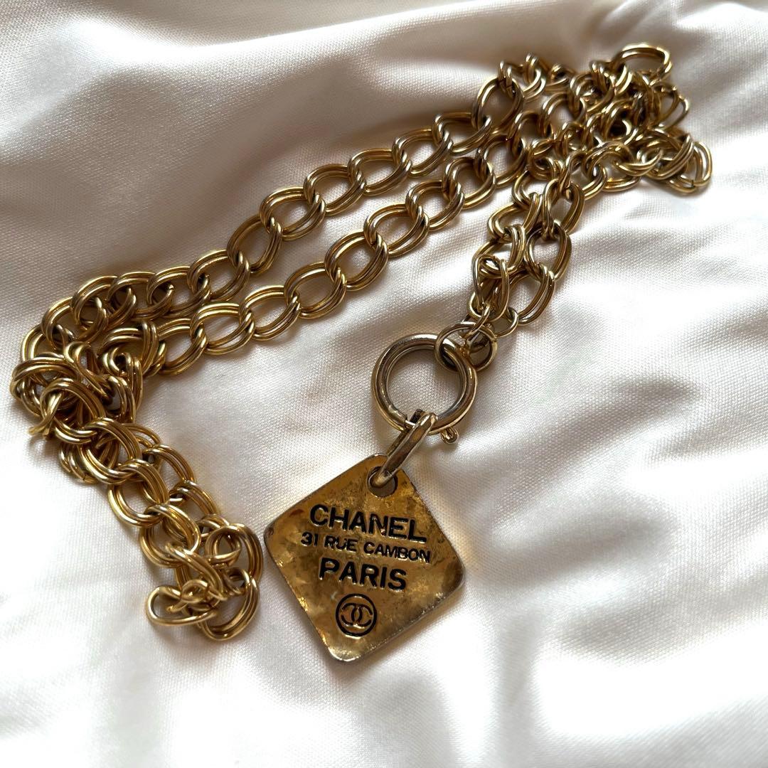 最終値下げ　シャネル31RUE CAMBON ココマーク カンボン ネックレス