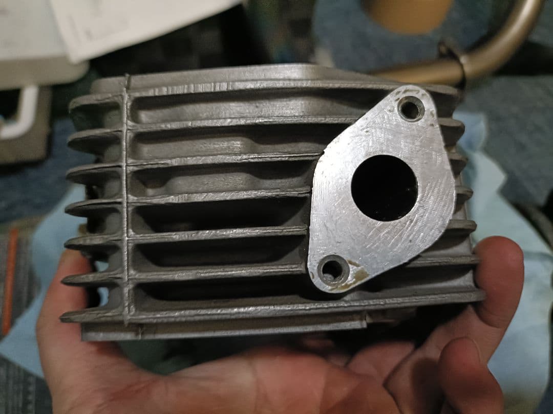 エイプ50 ノーマルヘッド・カム・シリンダ・ピストン・インマニ