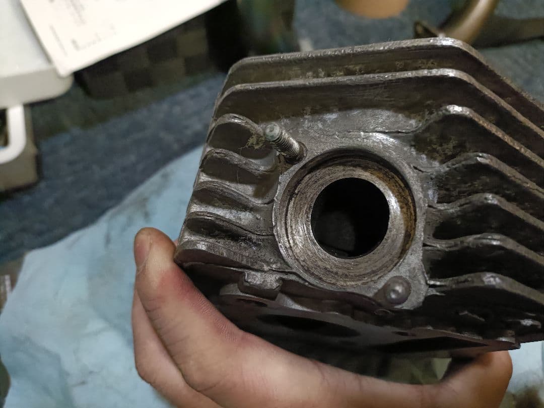 エイプ50 ノーマルヘッド・カム・シリンダ・ピストン・インマニ