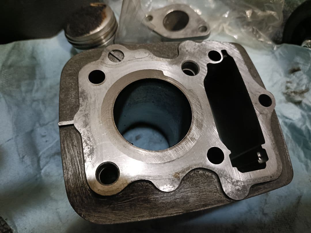 エイプ50 ノーマルヘッド・カム・シリンダ・ピストン・インマニ