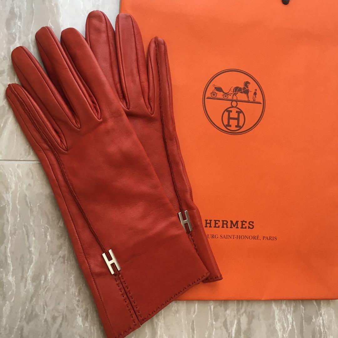 お値下げしました！美品エルメス　グローブ