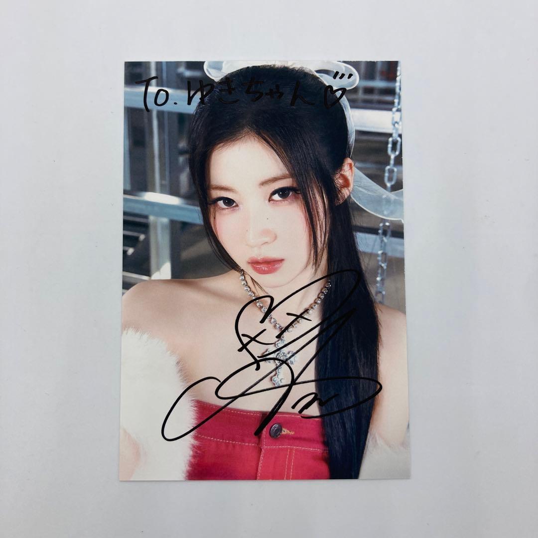★BABYMONSTER アサ 直筆サイン入り ポストカード DRIP