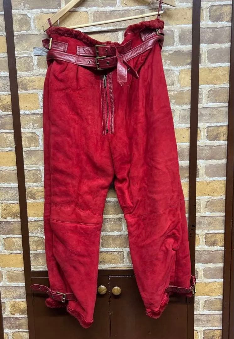 20471120 ムートンパンツ　９８Autumn winter コレクション