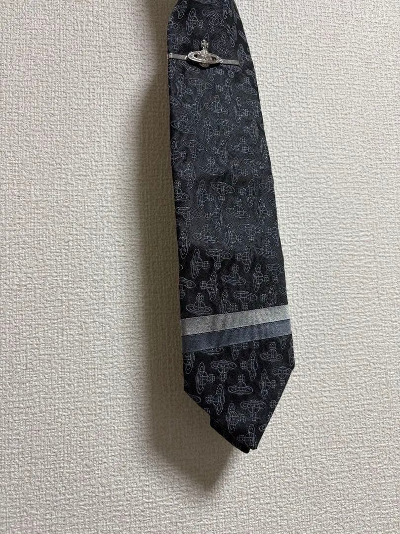 ビビアンネクタイ&タイピン セット（安心鑑定付き/正規品）