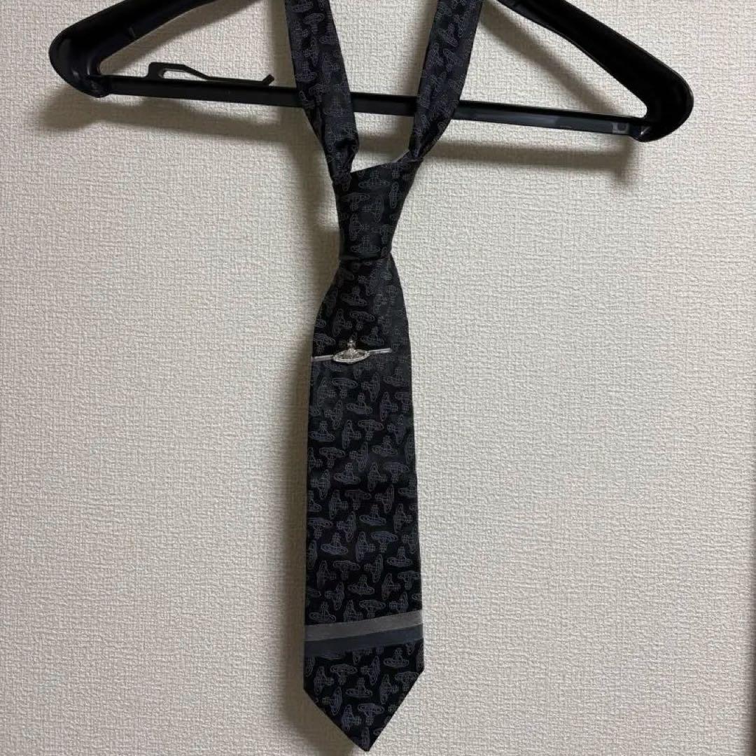 ビビアンネクタイ&タイピン セット（安心鑑定付き/正規品）