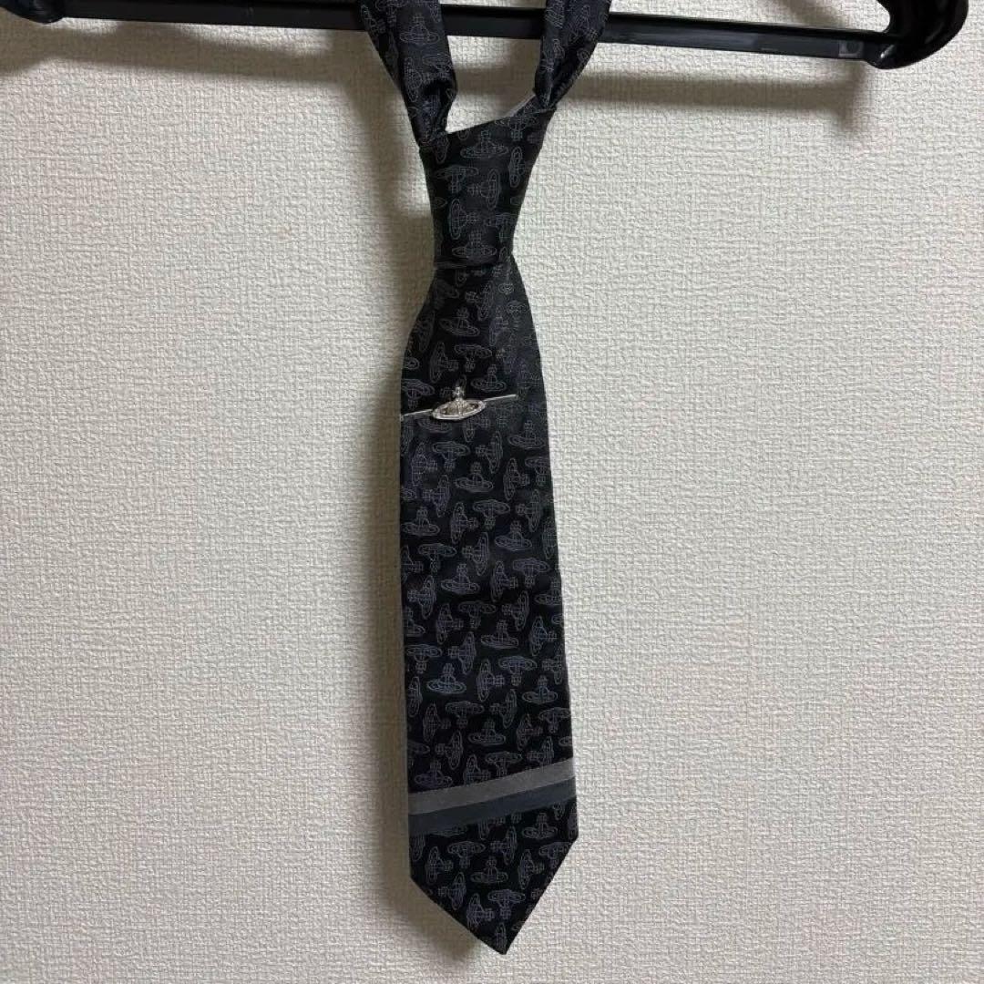 ビビアンネクタイ&タイピン セット（安心鑑定付き/正規品）