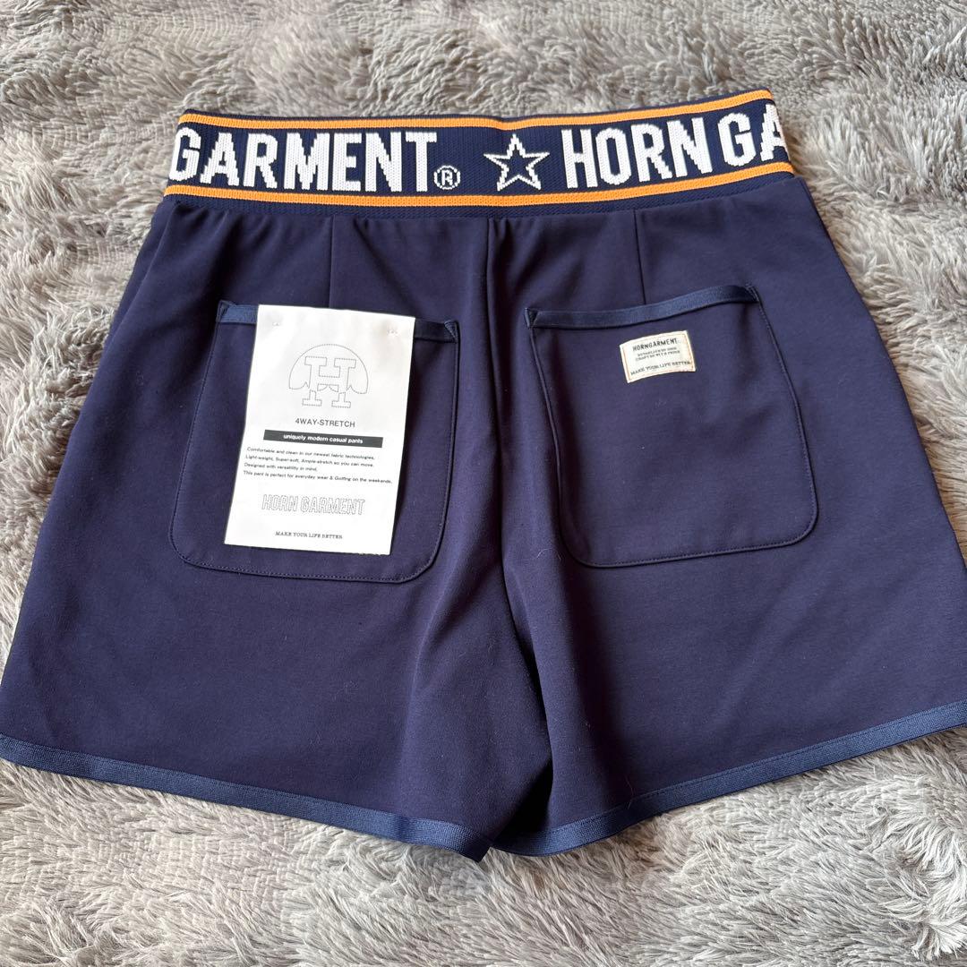 【新品】ホーンガーメントショートパンツ38