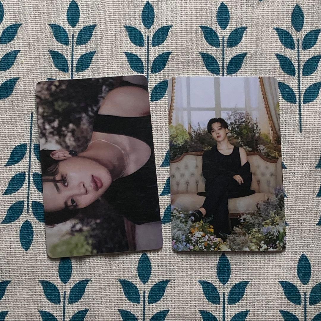 BTS ジミン ラキドロ BE 未公開 トレカ2枚