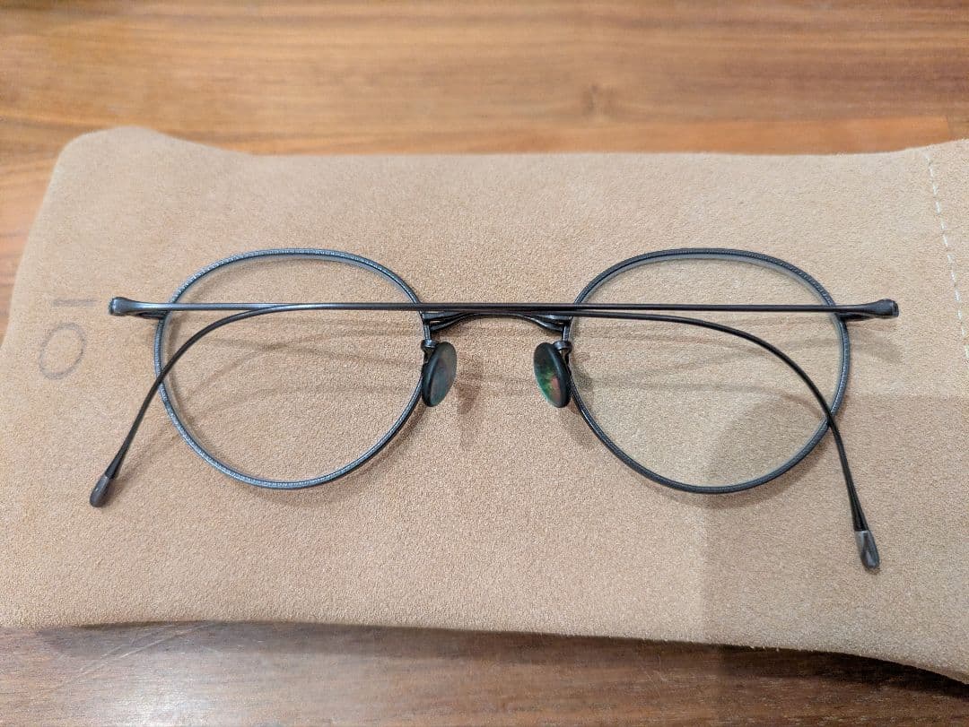 【本日のみセール】10 eyevan No.3-45 正規店購入品 純正ケース付