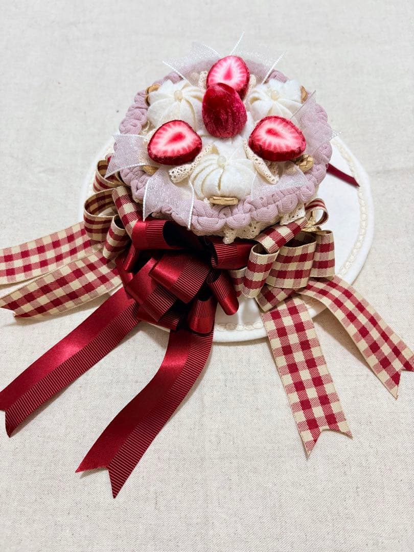 星箱works ホイップクリームホールケーキ　カクテルハット