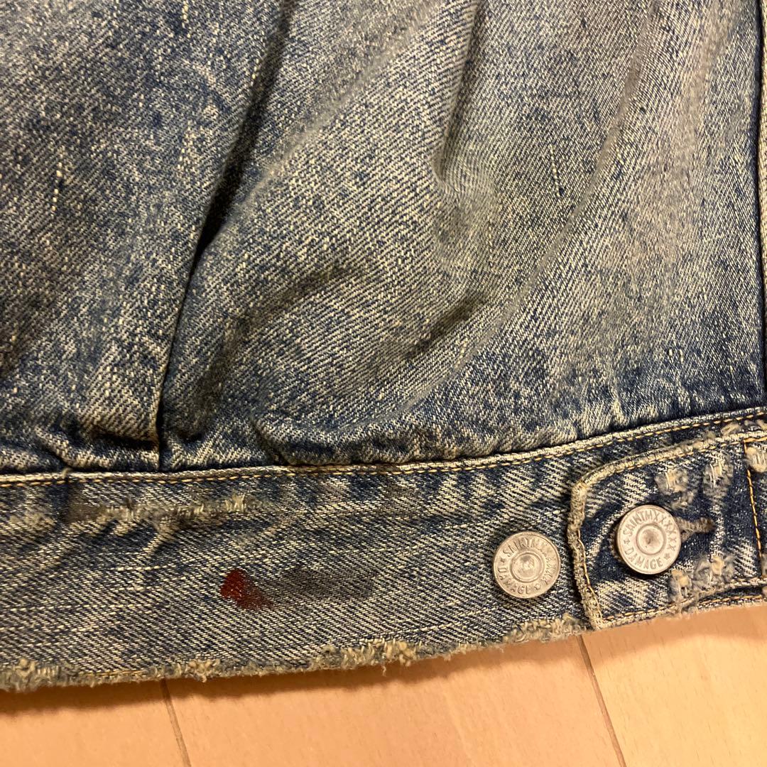 セントマイケル　デニムジャケット XLサイズ　試着のみ