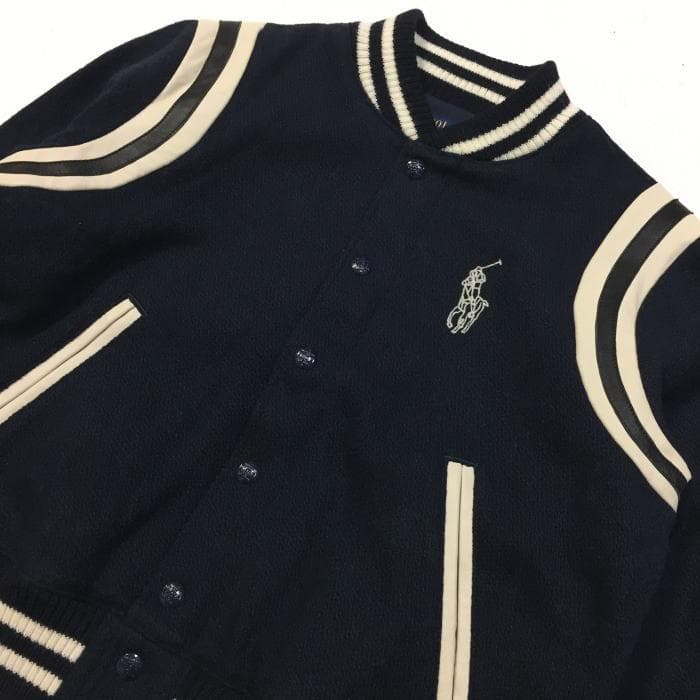 定価79,200円 極上美品 ラルフローレン ウールブレンド ボンバージャケット