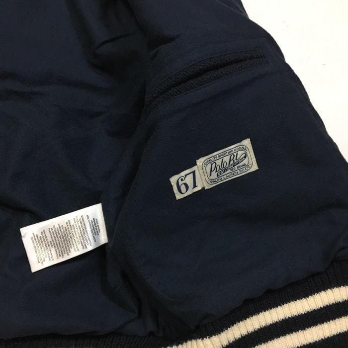 定価79,200円 極上美品 ラルフローレン ウールブレンド ボンバージャケット