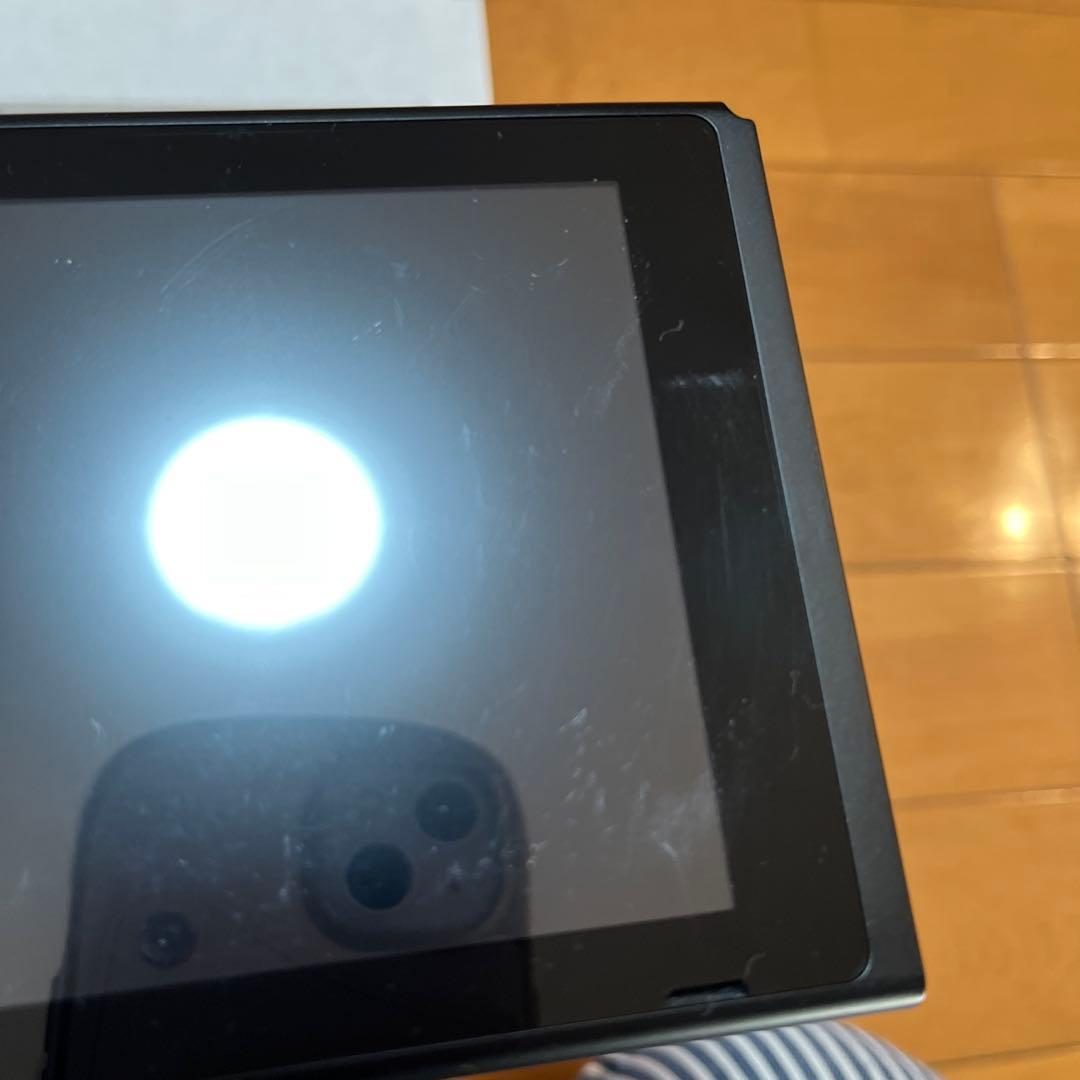 Nintendo Switch本体グレー　純正ソフトケース付