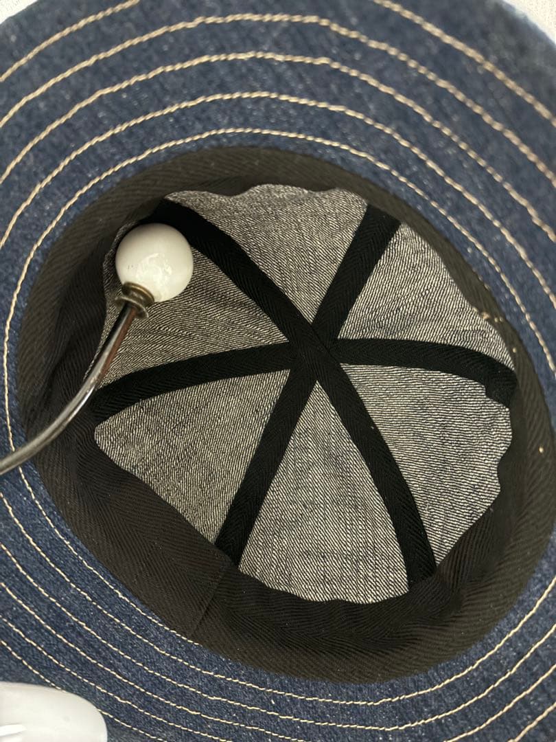 58cm US ARMY M-37 DENIM HAT 15ozスラブデニム