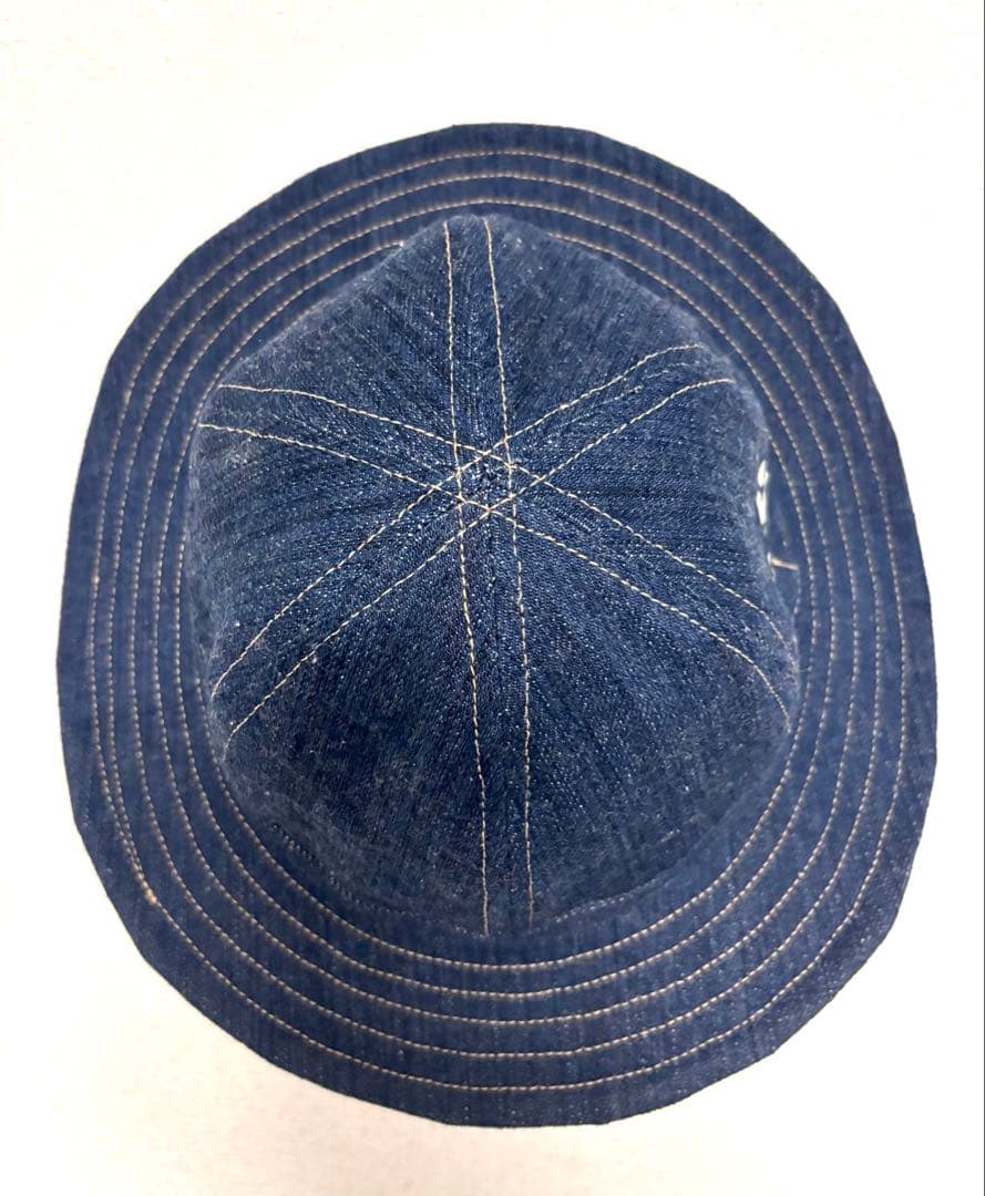 58cm US ARMY M-37 DENIM HAT 15ozスラブデニム