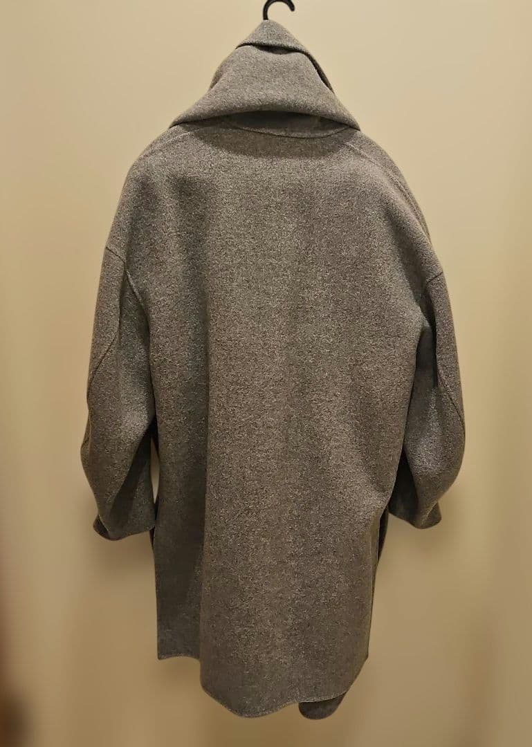 HYKE DOUBLE FACE COAT+SCALF ハイクスカーフ付きコート