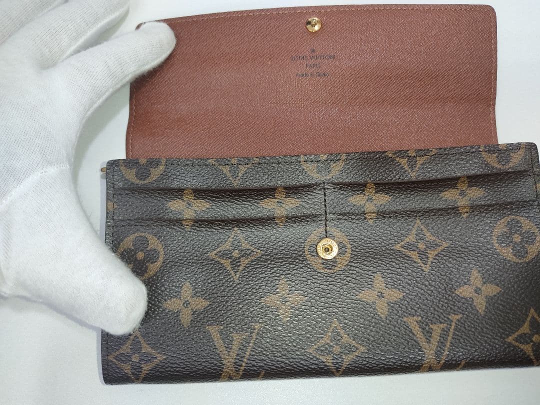 Louis Vuitton モノグラム 長財布　ほぼ未使用