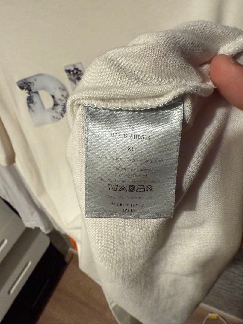 一*条様 DIOR x DANIEL ARSHAM Logo tシャツ XL