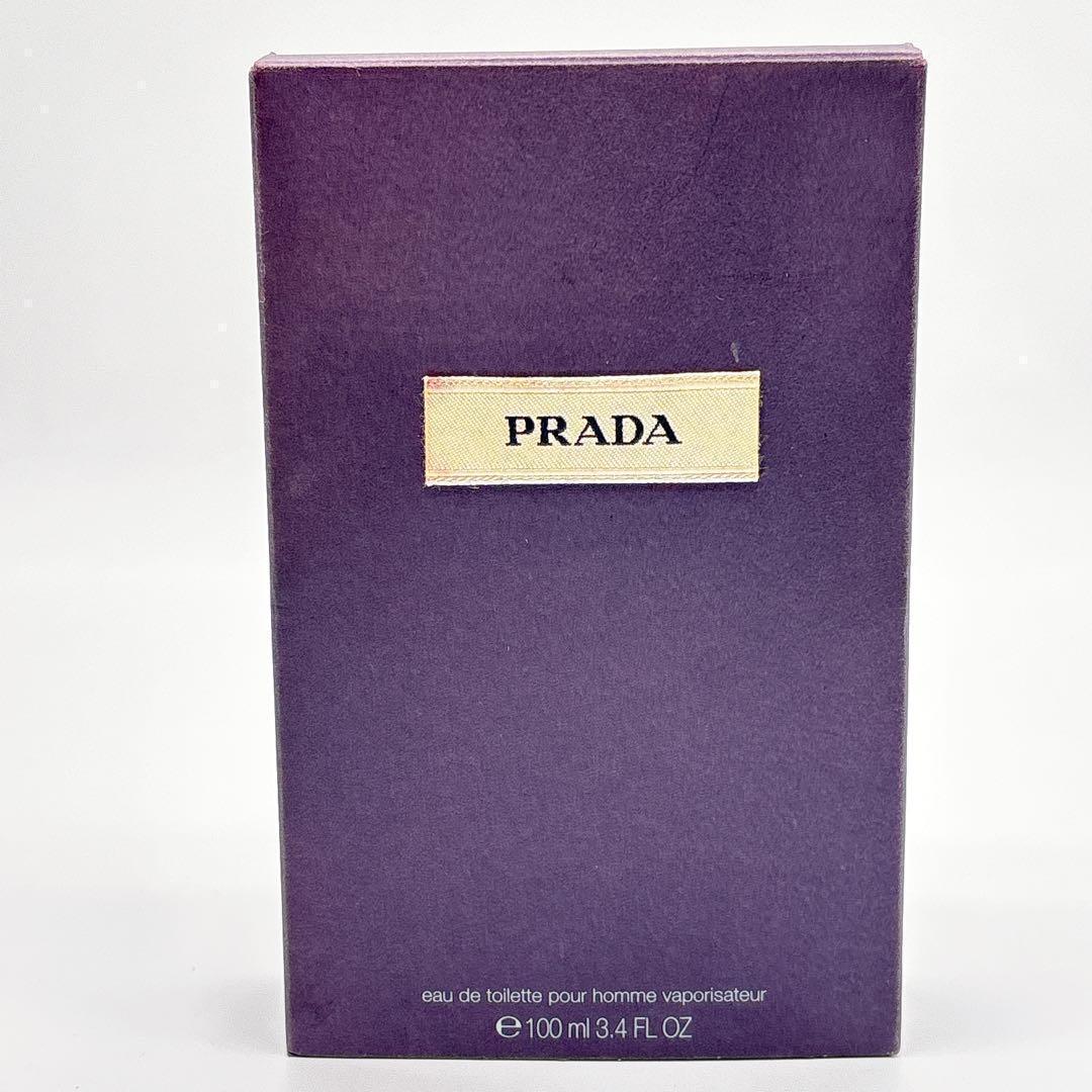 廃盤品✨ほぼ使用なし！PRADA 100ml プラダマン オーデトワレ　香水