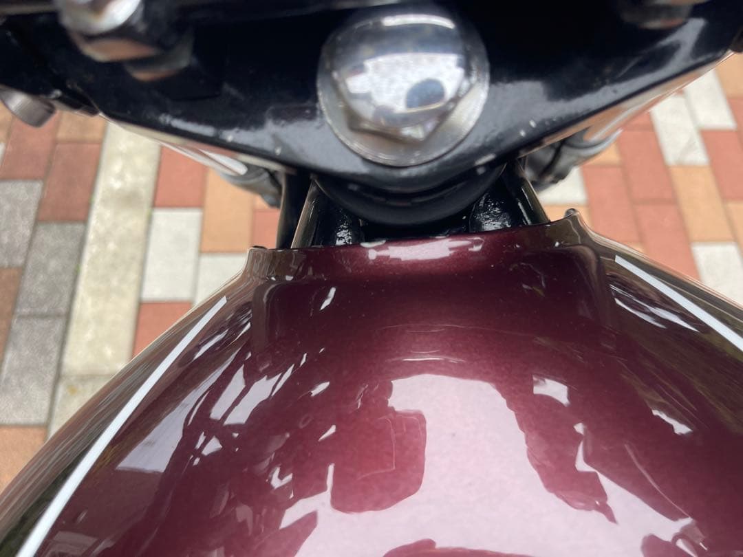 ゼファー750 KAWASAKI 玉虫マルーンカラー 外装