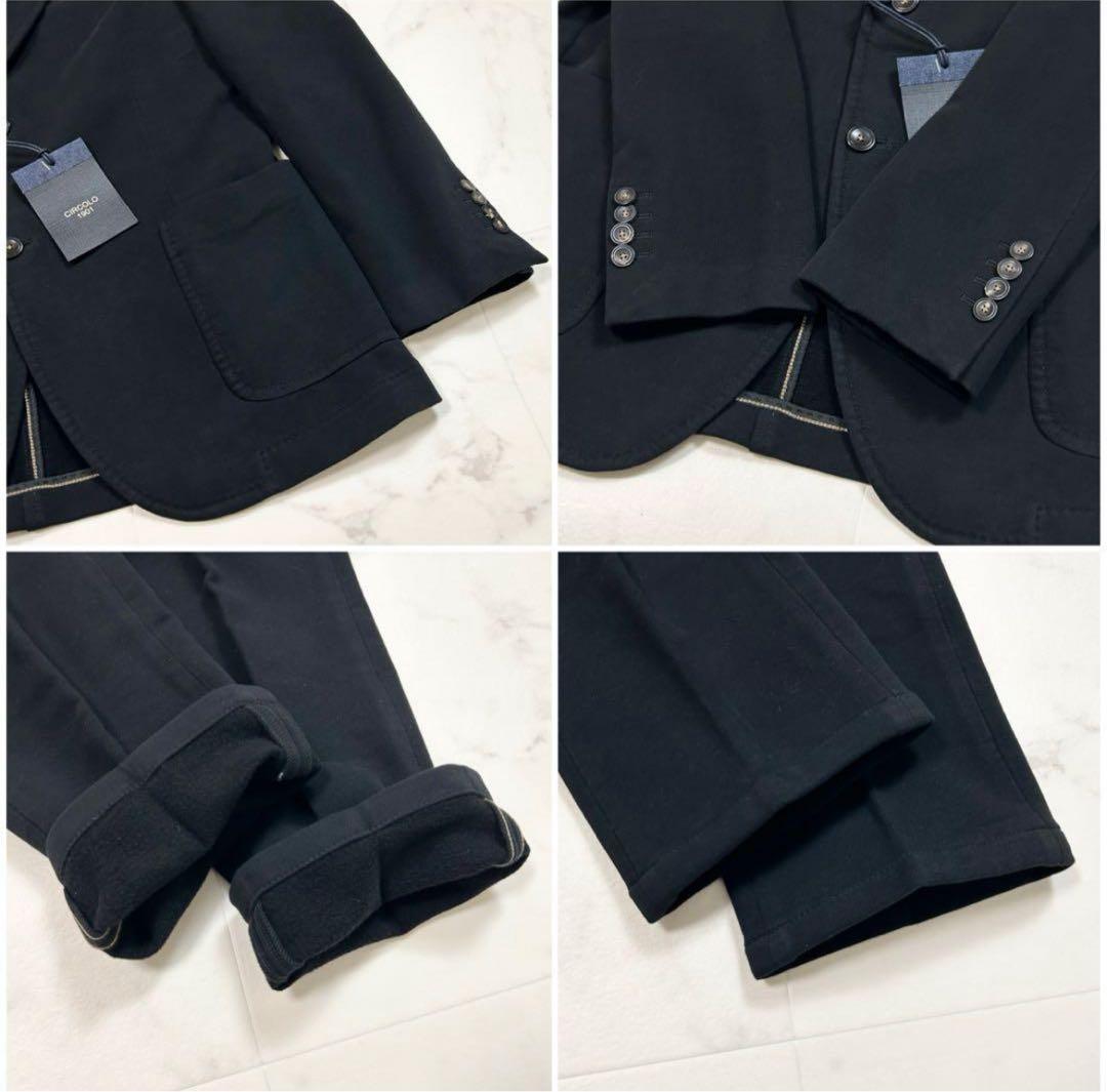 CIRCOLO 1901 ブラック スーツ セット