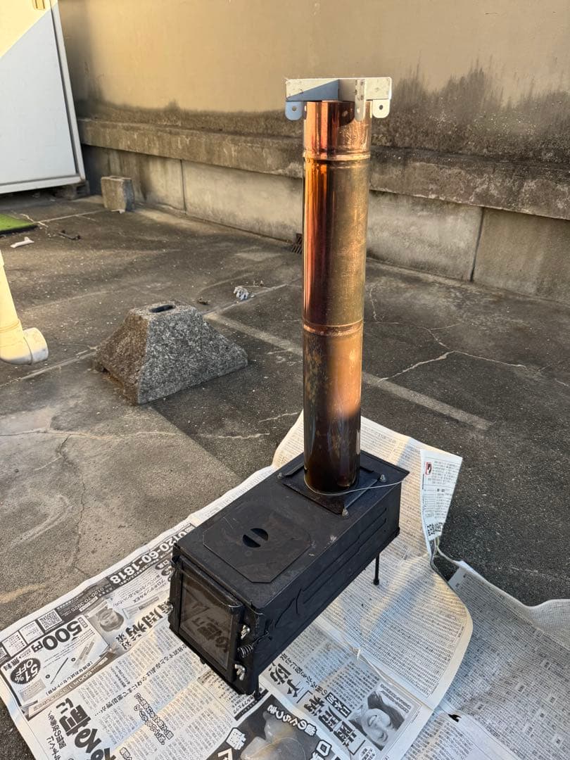 ソロ　薪ストーブ　インサートス　新保製作所