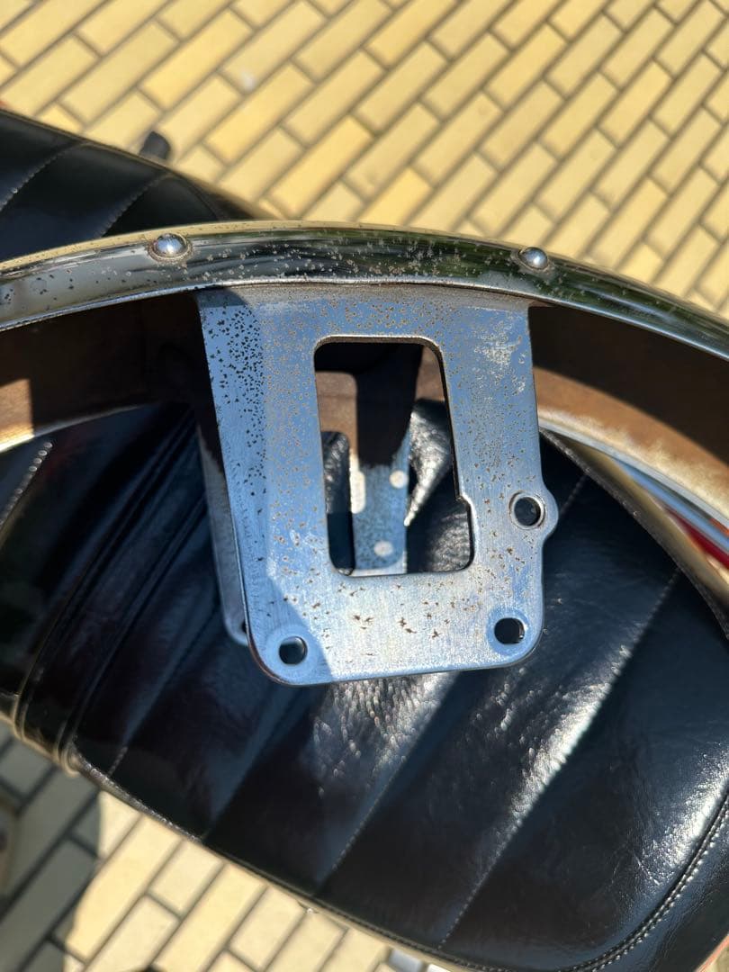 gb250 クラブマン　フロントフェンダー　メッキ