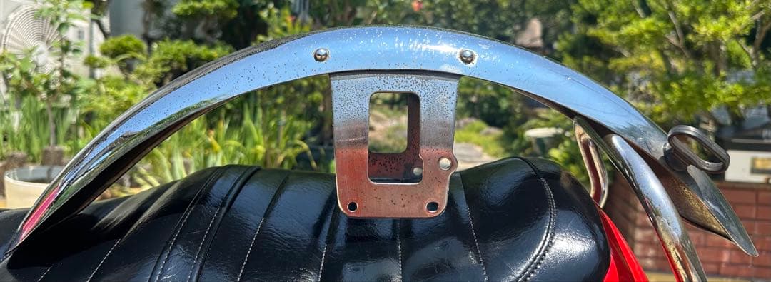 gb250 クラブマン　フロントフェンダー　メッキ