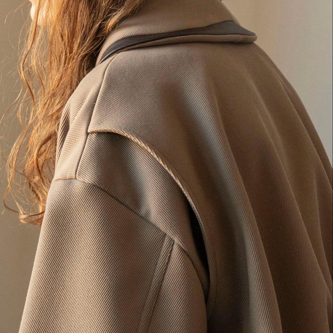 メゾンスペシャル ビッグカラーブルゾン