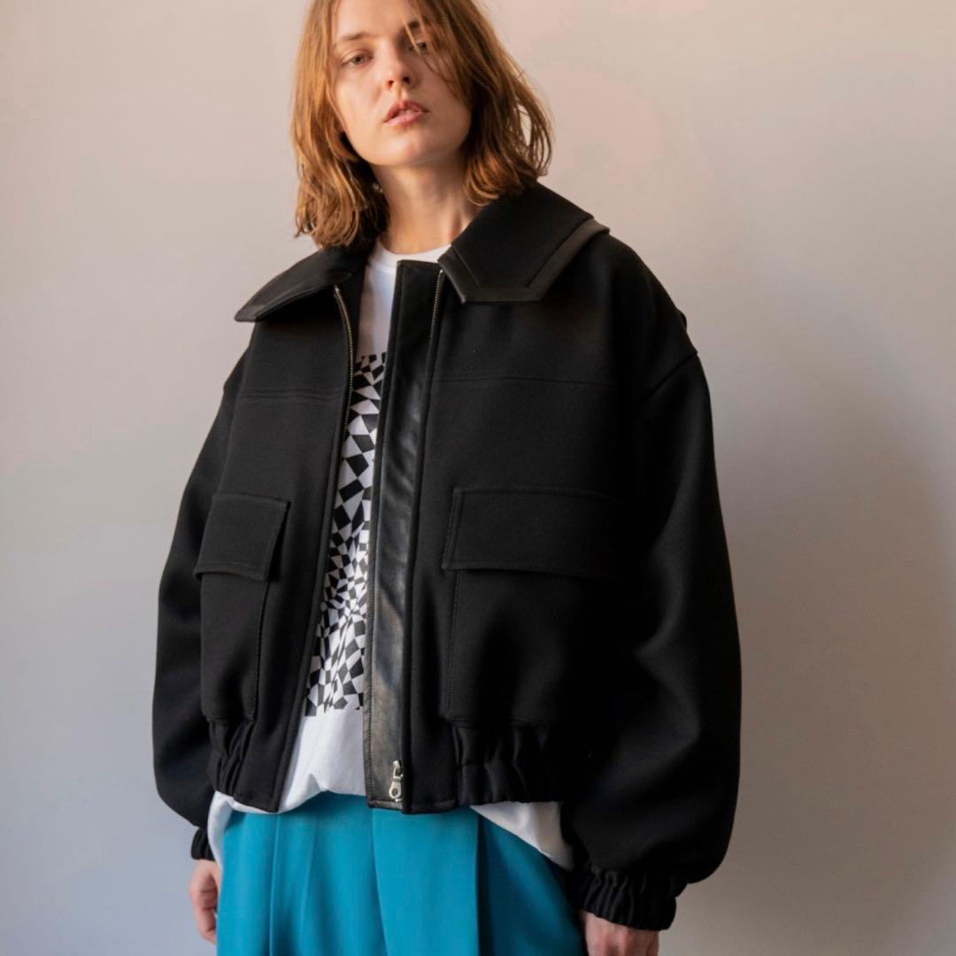 メゾンスペシャル ビッグカラーブルゾン