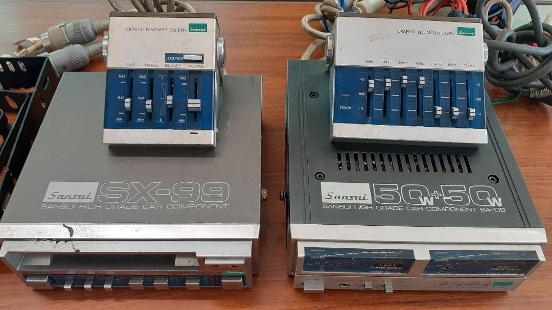 SANSUI 　カーステレオバルド (Bardo) 　最上級モデル　 ジャンク品