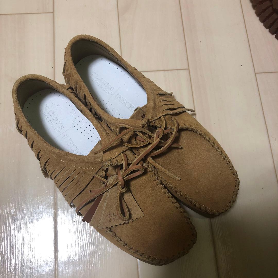 Clarks INSCRIRE コラボ　WallabeeフリンジUK7
