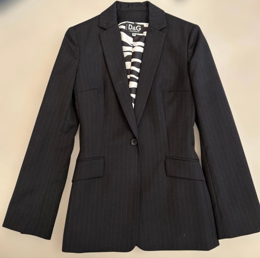 【美品•お値下げ】D&G （ドルチェ&ガッパーナ）テーラードジャケット XS
