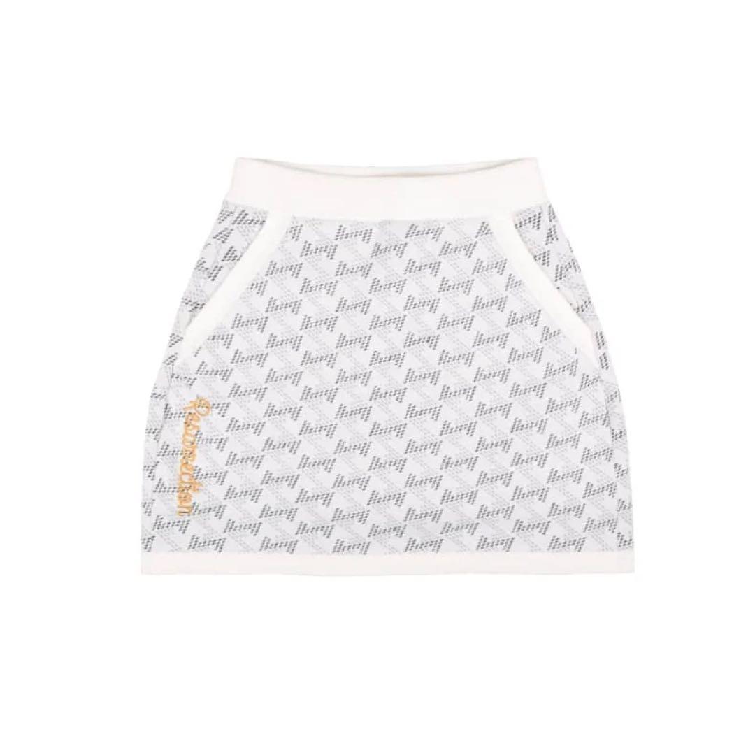 ウィメンズ GMジャガードニットスカート オフホワイト　XS