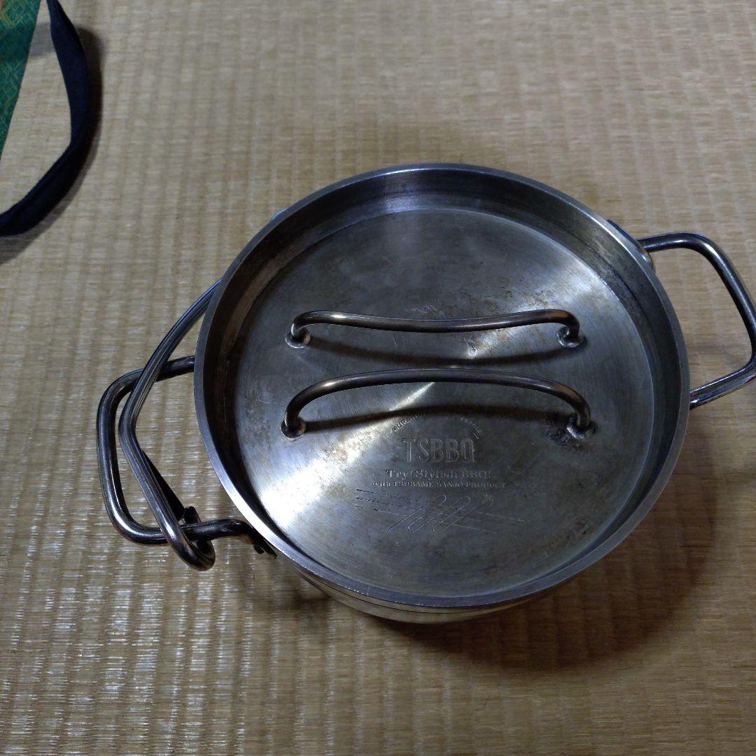 TSBBQ 燕三条 ステンレスダッチオーブン8インチ SATO収納ケース付き