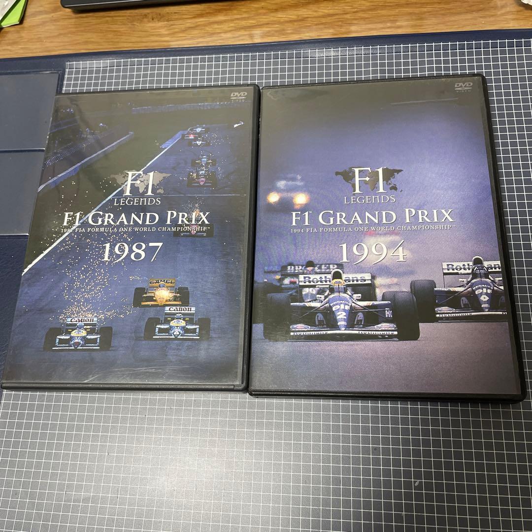 F1 REGENDS 1987 1994 DVD全５枚