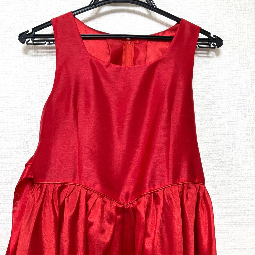 【ゆめりすと　子ども用ドレス　レッド】150相当