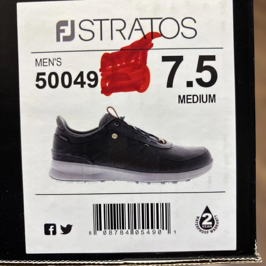 【新品未使用】FOOTJOY ゴルフシューズ stratos サイズ7.5