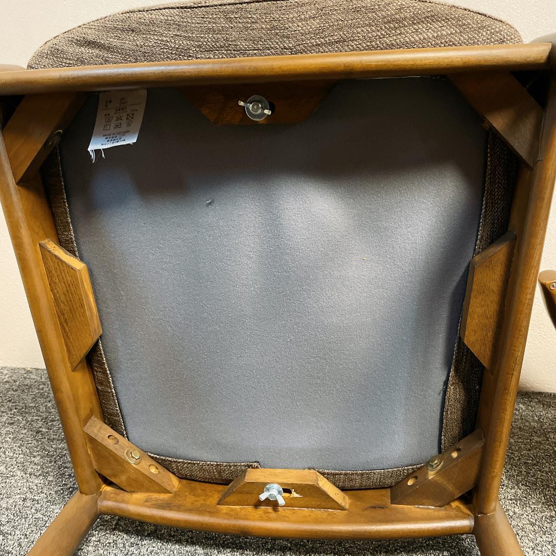 【希少ブラウン✨】ニトリ NコレクションC-01D ダイニングチェア　2脚