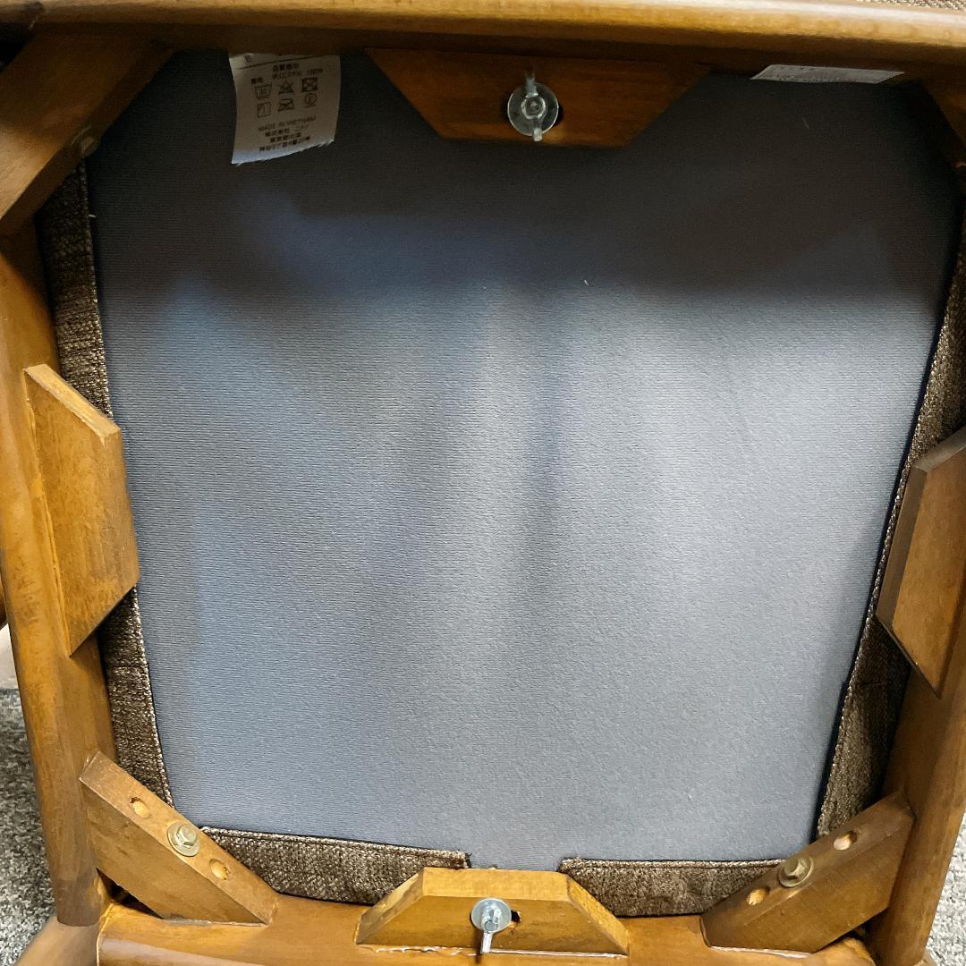 【希少ブラウン✨】ニトリ NコレクションC-01D ダイニングチェア　2脚