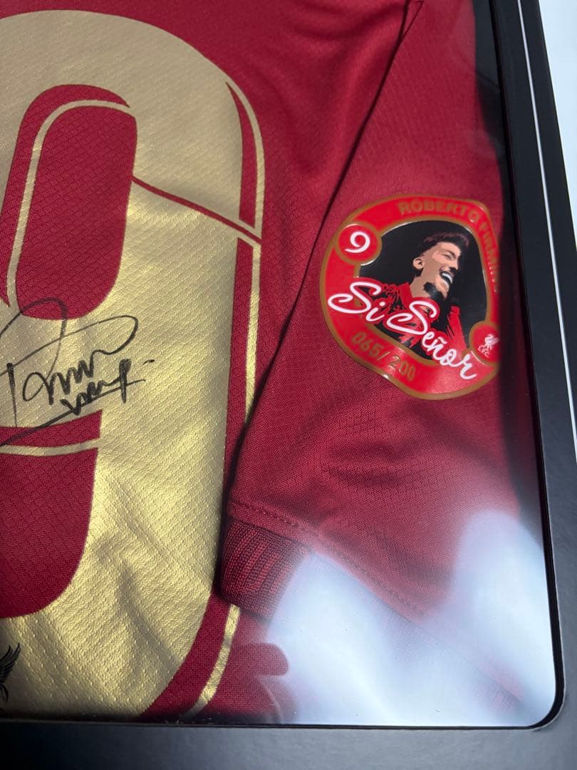 リバプール フィルミーノ 直筆サイン入りユニフォーム 9 SI SEÑOR