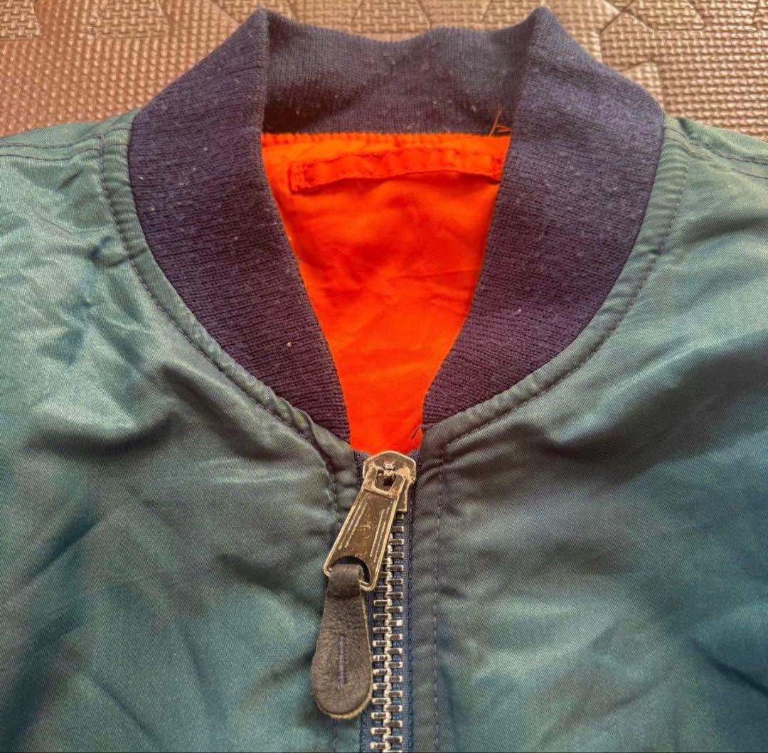 MA-1 フライトジャケット military ナイロンジャケット