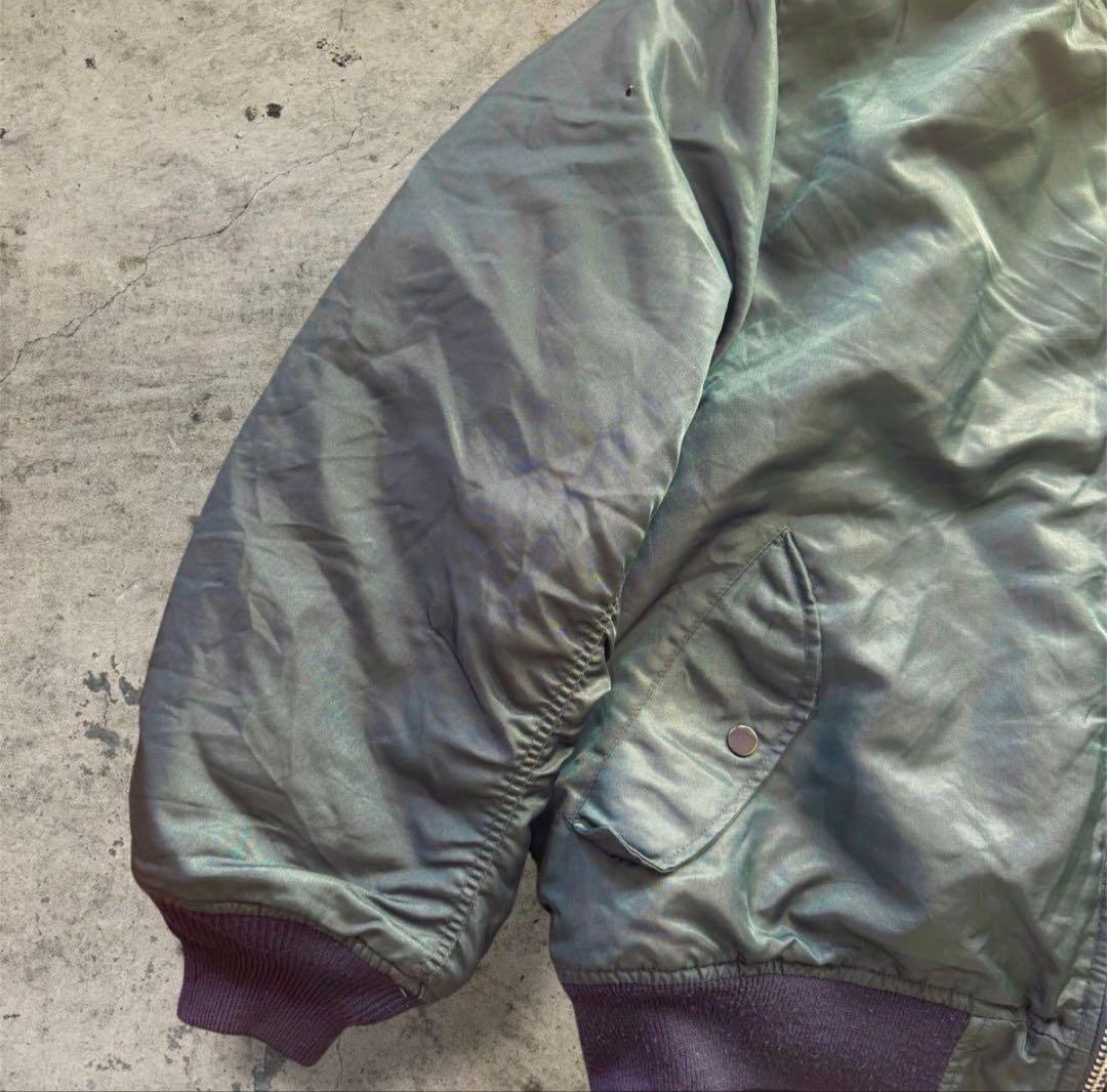 MA-1 フライトジャケット military ナイロンジャケット