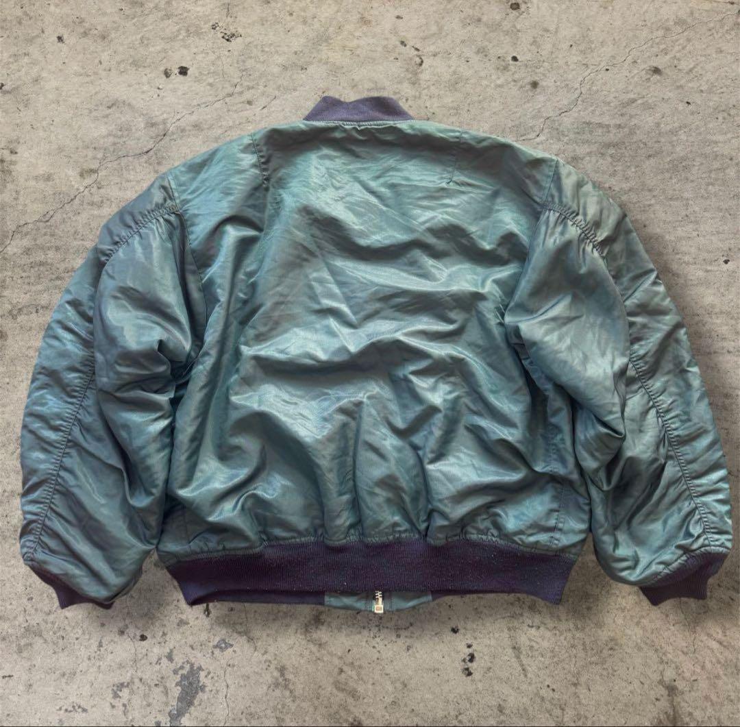 MA-1 フライトジャケット military ナイロンジャケット