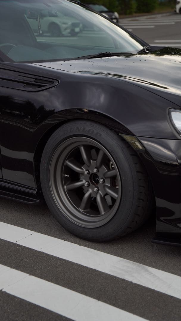 ワタナベホイール　Rタイプ　8J ±0 PCD100 5穴 4本