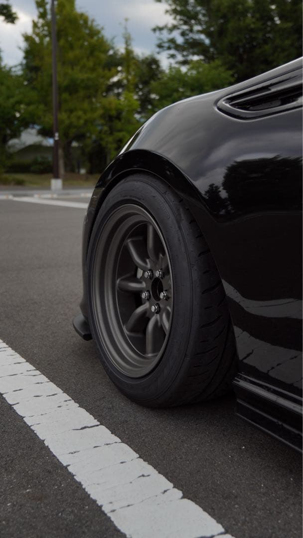 ワタナベホイール　Rタイプ　8J ±0 PCD100 5穴 4本